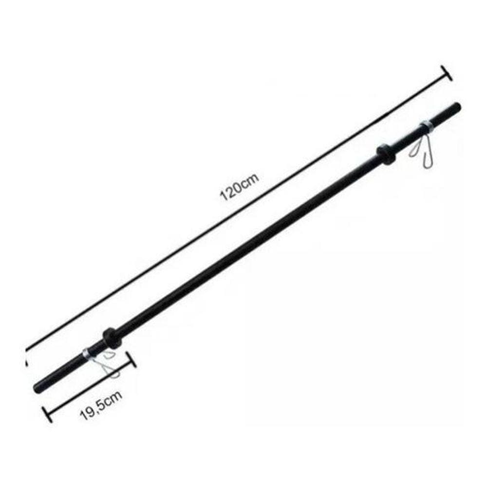 Kit Com 3 Barras Para Body Pump Musculação Academia