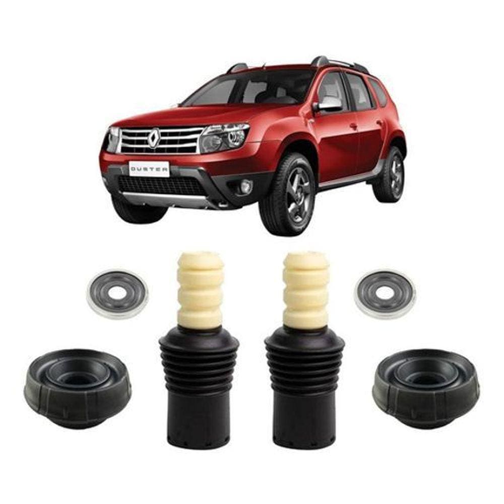 Kit Coxim Batente Dianteiro Novo Duster 2018 2019 2020