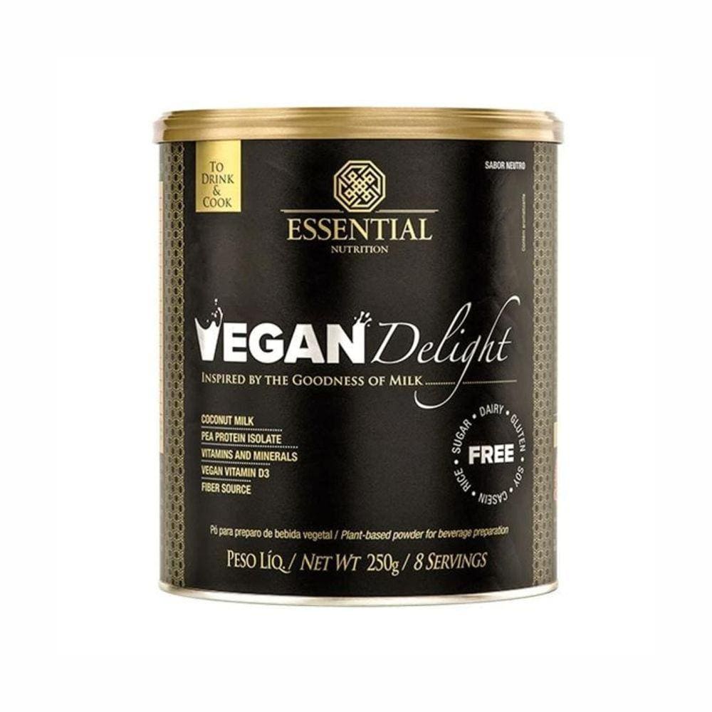 Kit 2 Vegan Delight Leite De Coco Essential Nutrition 250G