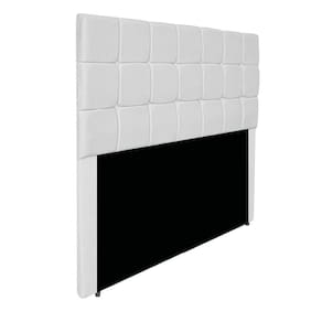 Cabeceira Estofada Manchester 160 Cm Queen Size Corano - Adj Decor Cor Branco