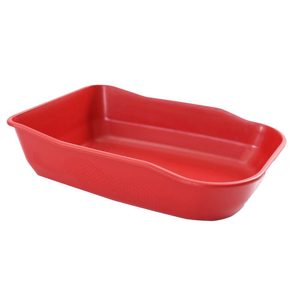 Bandeja Higienica Gatos Duracats Luxo Vermelha