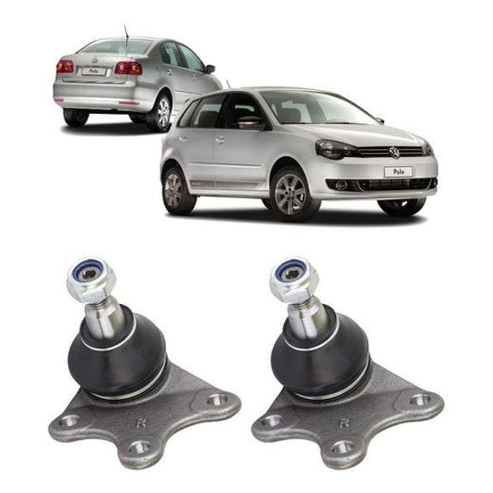 Kit 2 Pivô Balança Dianteira Volkswagen Polo 2009 2010 2011