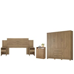 Conjunto Quarto De Casal Completo Trieste Amendola
