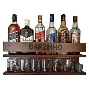 Barzinho Para Sala Barzinho De Parede - Barzinho - Imbuia