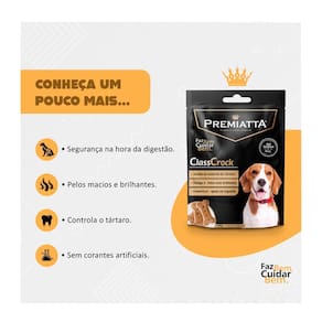 Biscoito Premiatta Caes Classicrock 400Gr