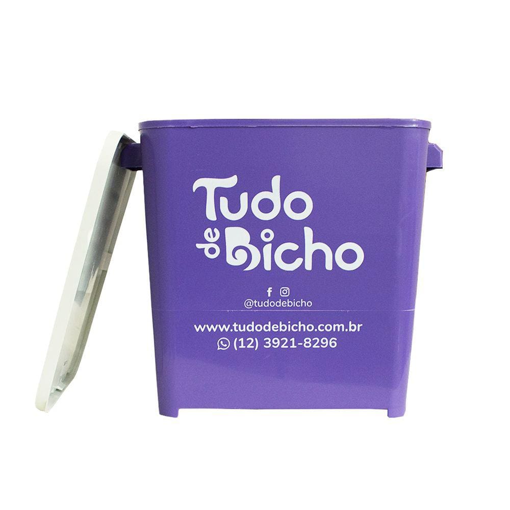 Porta Racao Tudo De Bicho Lilas - 6Kg