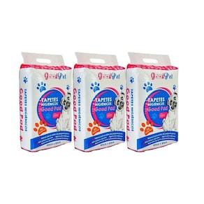 Kit 3 Tapete Higiênico Petlike Good Pad 60X60Cm C/30 Unidades