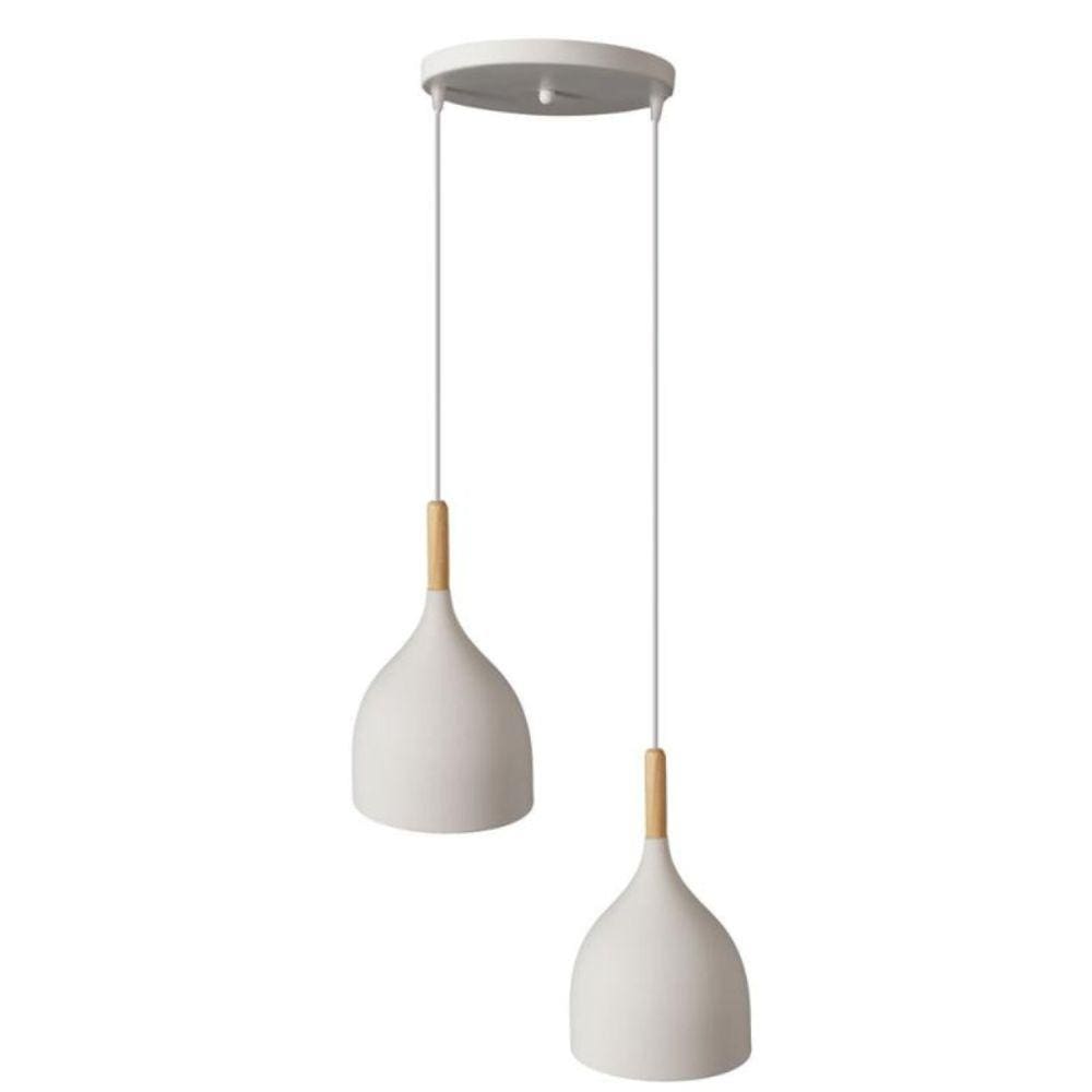 Pendente Aquarela Gota 2 Luzes AQG2X1725PDBC Bronzearte