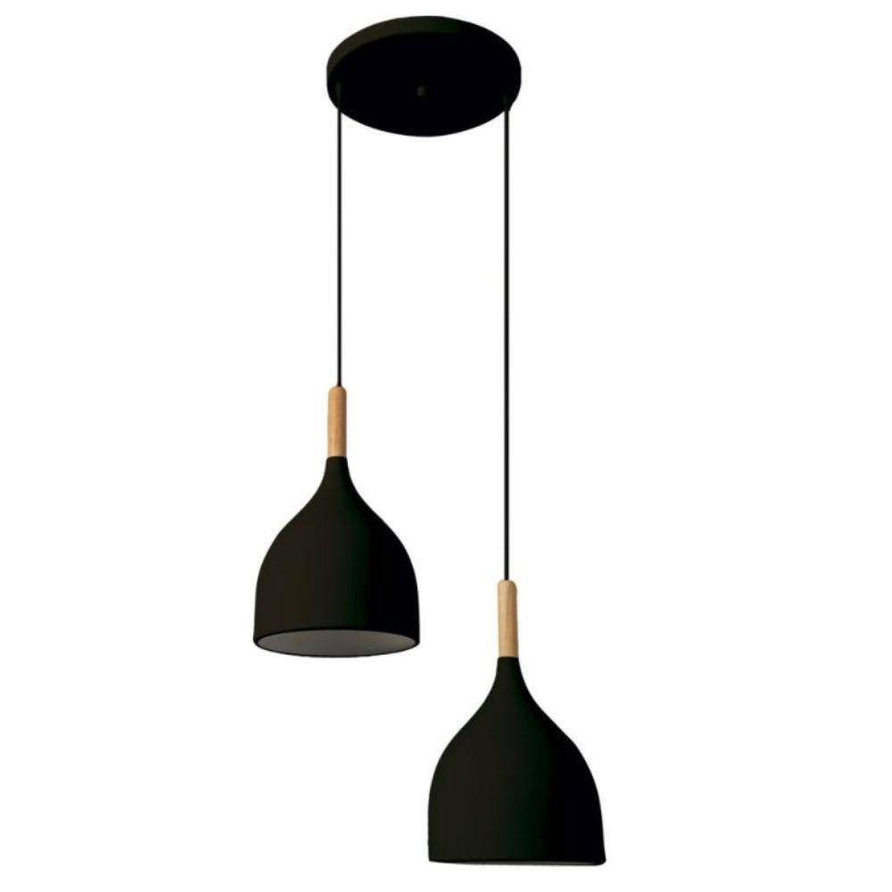 Pendente Aquarela Gota 2 Luzes AQG2X1725PDPT Bronzearte