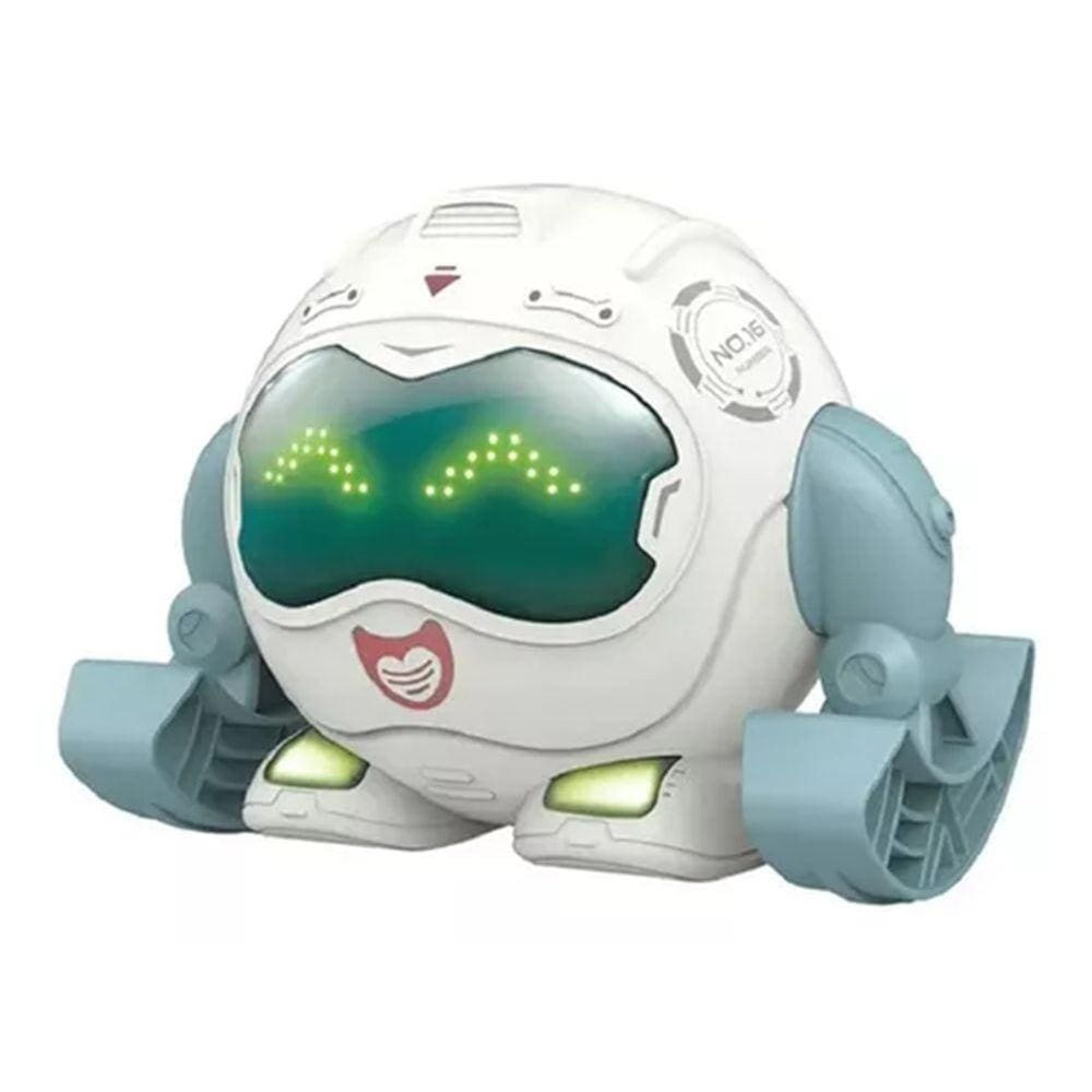Robô Cambalhota Com Som Luz Menino Menina Brinquedo Braskit