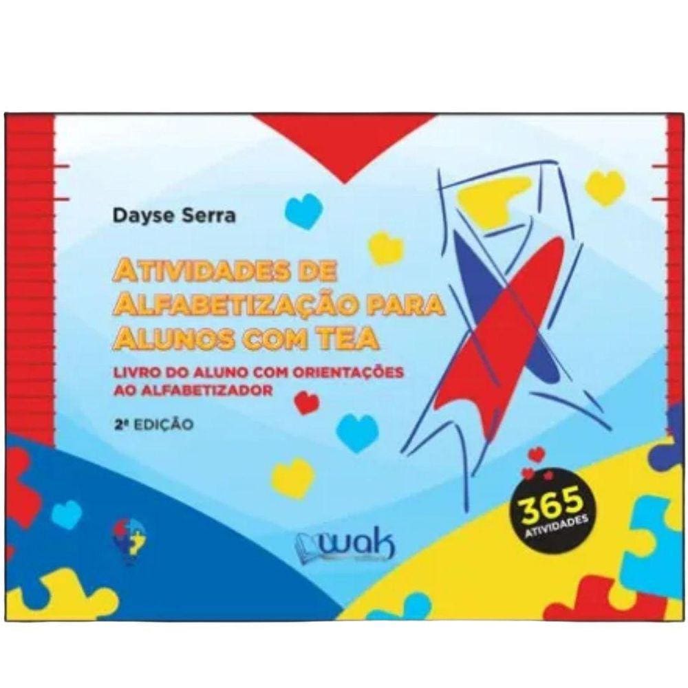 Livro Atividades De Alfabetização Para Alunos Com Tea