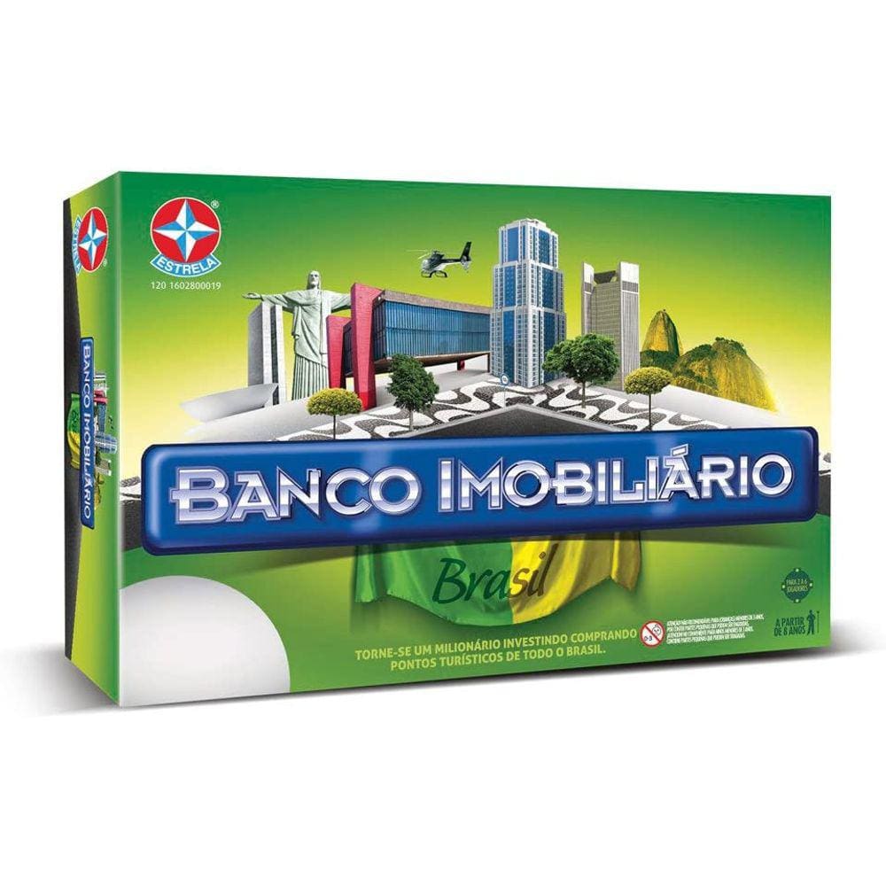 Jogo Banco Imobiliário Brasil