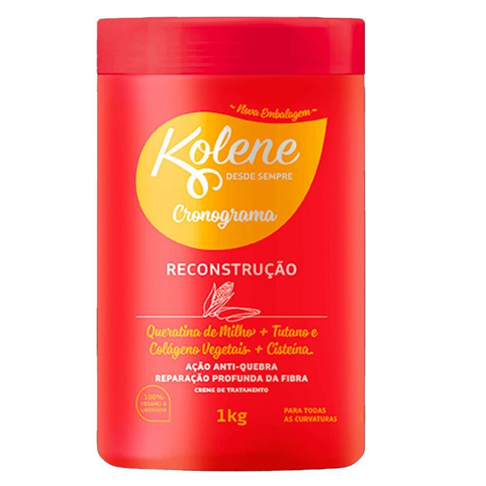 Creme De Tratamento Kolene Cronograma Reconstrução 1Kg