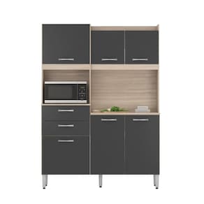 Cozinha Compacta 6 pts 2 gavetas Harmonia Demóbile