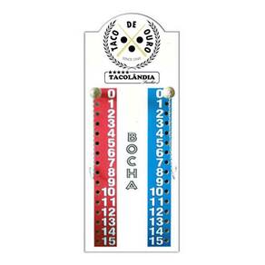 Placar De Pontos Para Jogo Bola Bocha Oficial Marcador Mdf