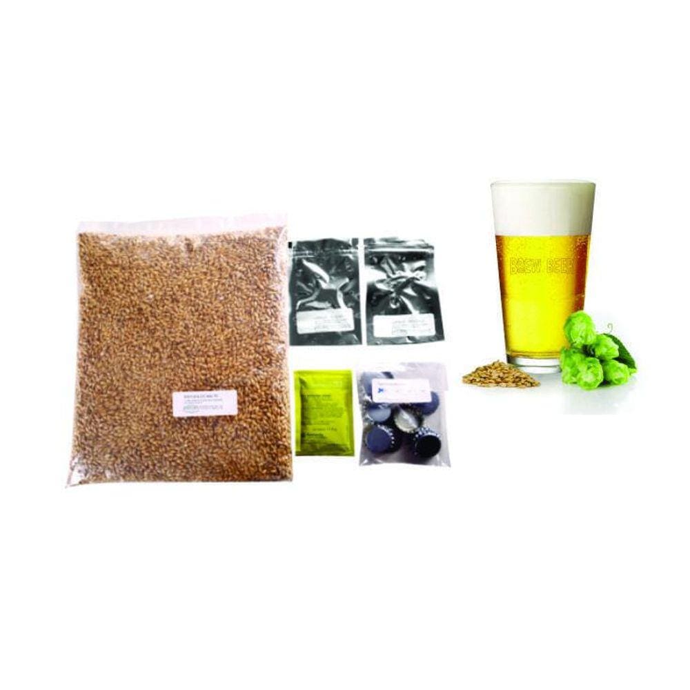 Kit Cerveja American Lager 40L Brewbeer Com Insumos Receita