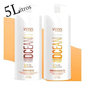 Shampoo Condicionador Resfrescante Eucalipto Anti Caspa 5 L