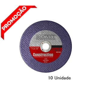 10x Disco De Corte Construction Serra Mármore 4.1/2x1/8x7/8"