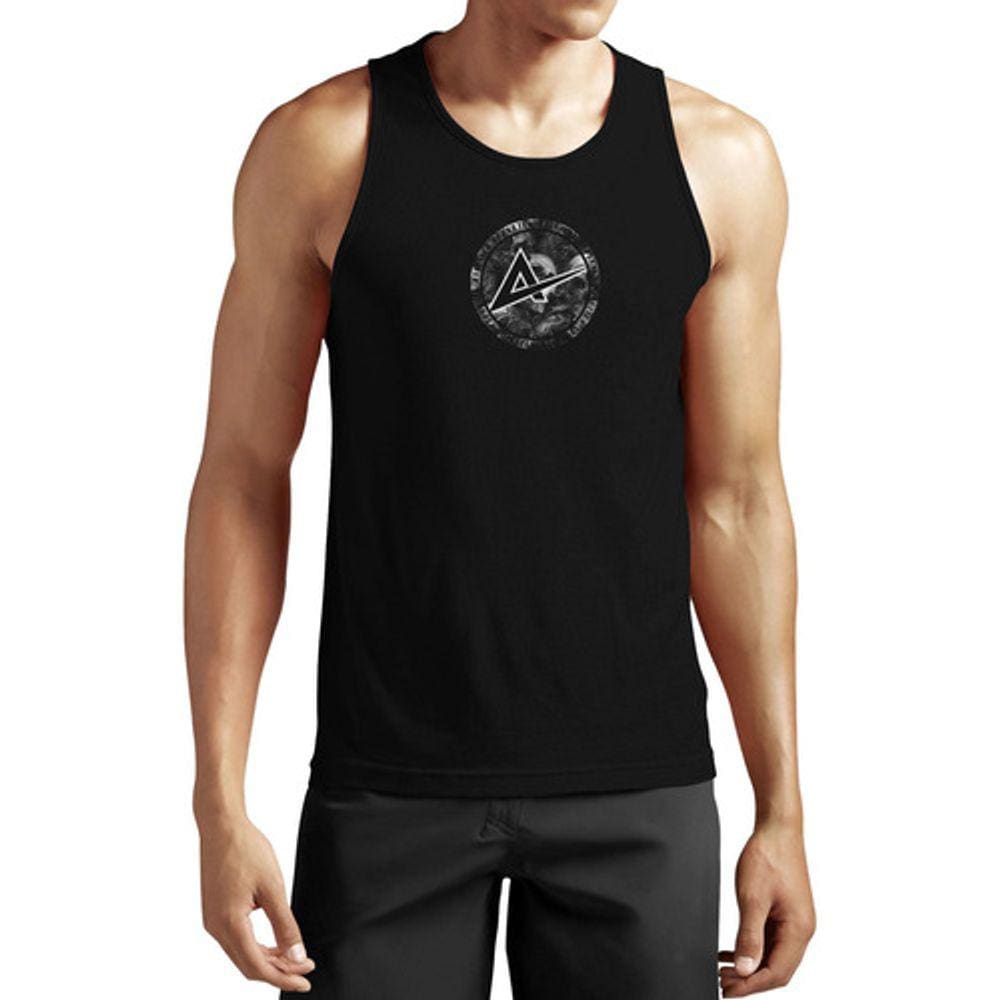 Regata Atlética Skull All Black