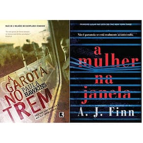 Kit 2 Livros A Garota Do Trem + A Mulher Na Janela