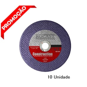 10x Disco De Corte Construction Serra Mármore 7?x1/8? x 7/8?