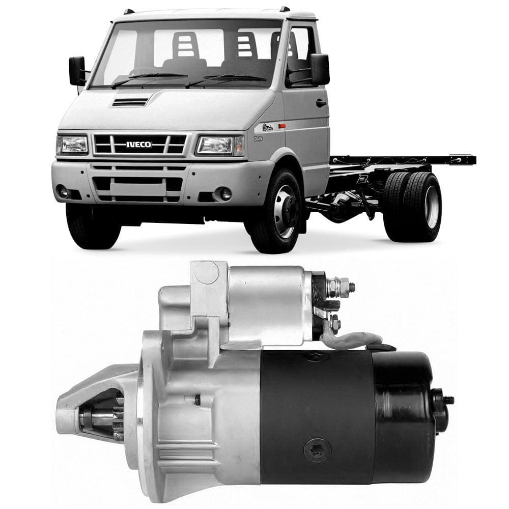 Motor Partida Arranque Iveco Daily 97 A 2007 8013009 Zm