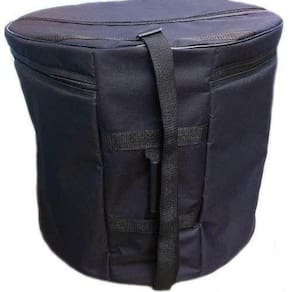 Capa Bumbo 20 Polegadas Acolchoado Nylon Extra Luxo Carbon