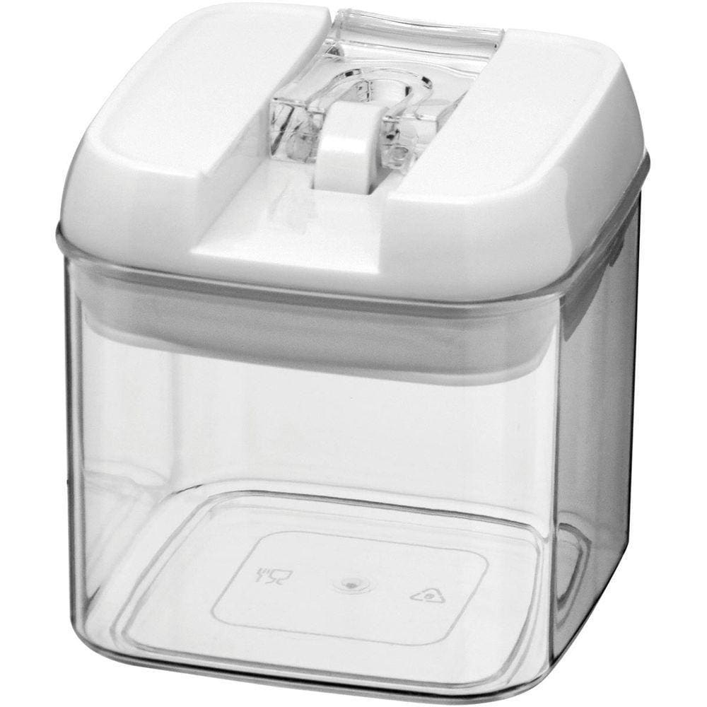 Pratik Pote 10X10X10Cm 500Ml Plástico Transp Hermético
