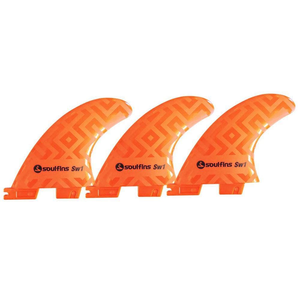 Jogo De Quilhas Soulfins Sw1 Laranja - Encaixe Fcs2