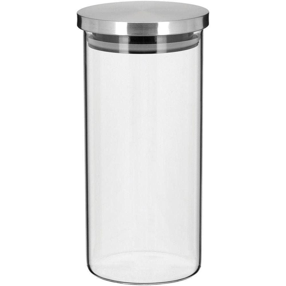 Flavor Pote 21X10X10Cm 1,3L Borosilicato Transp Com Anel Silicone