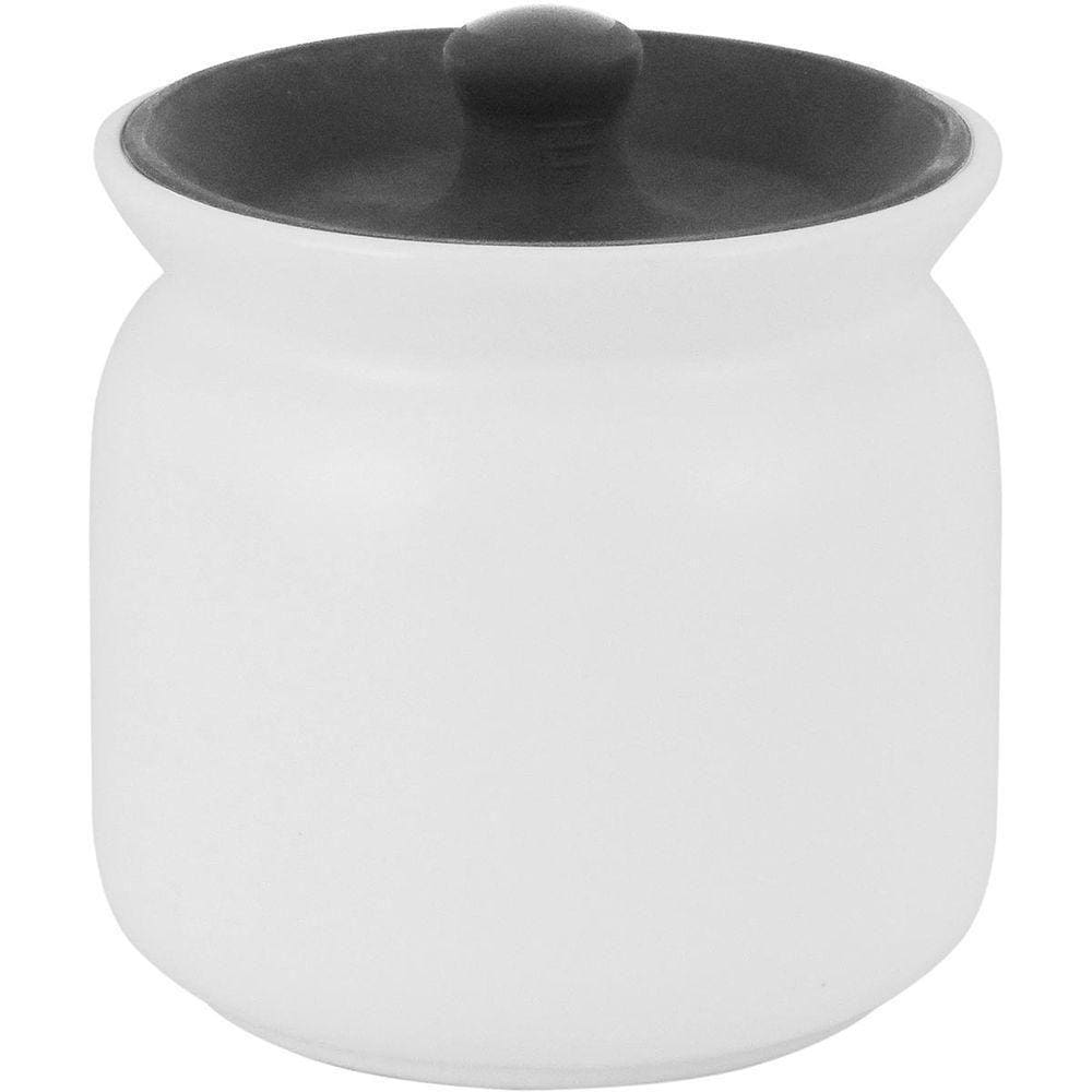 Glow Pote 10X11X11Cm 450Ml Cerâmica Branco