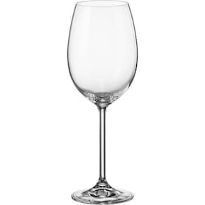Bohemia Natalia Maxima Taça Vinho 23X8X8Cm 450Ml Cristal Transp 6Pç