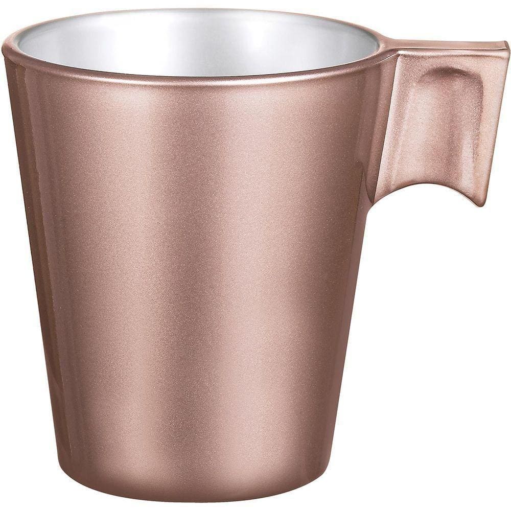 Luminarc Flashy Xícara Expresso 6X6X6Cm 80Ml Vidro Temperado Rose