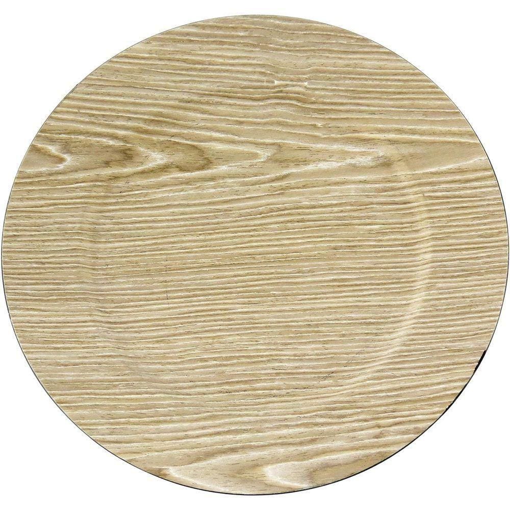 Colonial Sousplat 2X33X33Cm Polipropileno Natural 6Pç