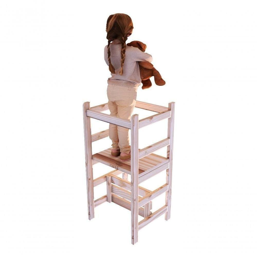 Torre Montessoriana Regula Altura Cadeirão