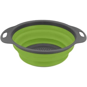 Cooker Escorredor 9X29X23Cm Silicone Verde Retrátil
