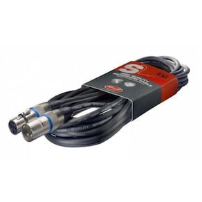Cabo Xlrm-Xlrf Macho/Fêmea Balanceado De 6M Stagg Smc-06