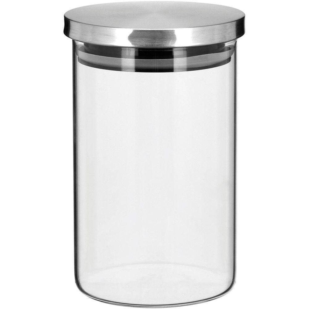 Flavor Pote 16X10X10Cm 850Ml Borosilicato Transp Com Anel Silicone