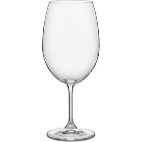 Bohemia Lara Taça Água 22X10X10Cm 540Ml Cristal Transp 6Pç