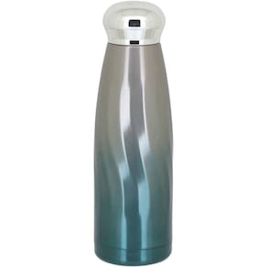 Trenton Garrafa Térmica 22X6X6Cm 380Ml Inox Azul Parede Dupla
