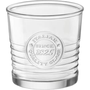 Bormioli Rocco Officina 1825 Copo Uísque 8X9X9Cm 300Ml Vidro Transp 6Pç