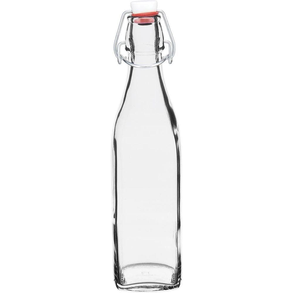 Bormioli Rocco Swing Garrafa 25X8X8Cm 500Ml Vidro Transp Com Tampa