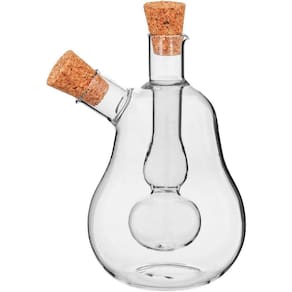 Sauce Galheteiro Azeite / Vinagre 13X10X10Cm 250/30Ml Borosilicato Transp 2 Em 1
