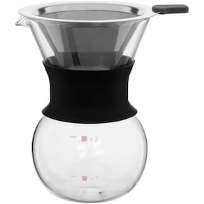Cafeteira Com Filtro 14X13X10Cm 200Ml Borosilicato Transp