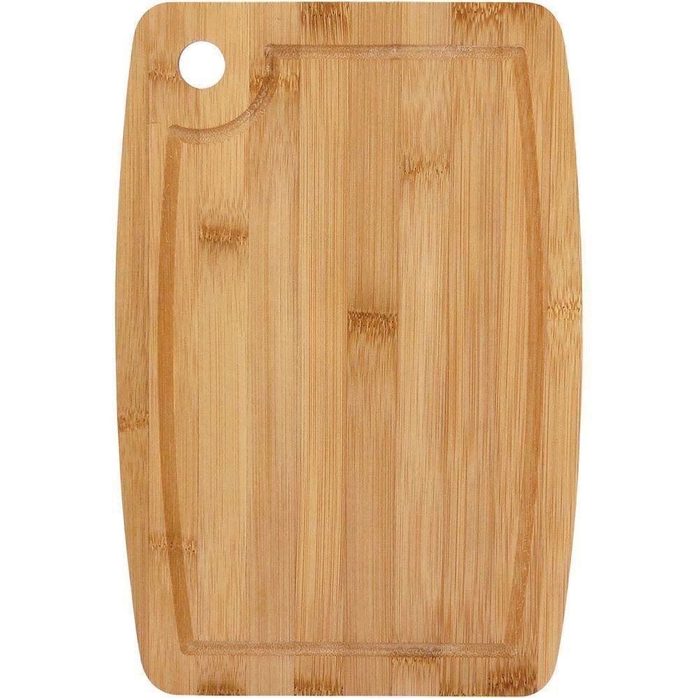 Table Tábua Para Servir 1X30X20Cm Bambu Natural