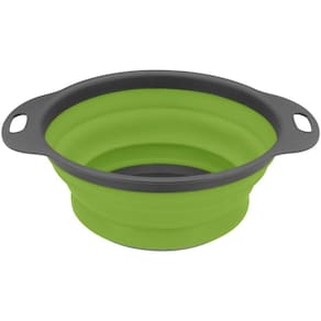 Cooker Escorredor 8X24X20Cm Silicone Verde Retrátil
