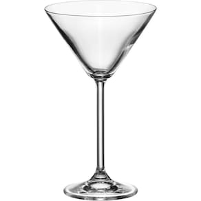 Bohemia Natalia Maxima Taça Martini 17X11X11Cm 280Ml Cristal Transp 6Pç