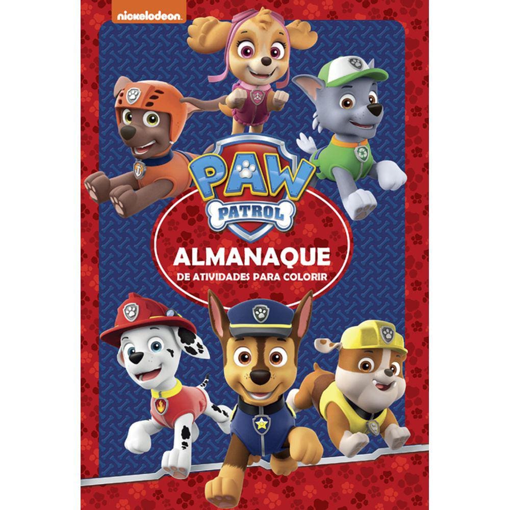 Patrulha Canina Almanaque de Atividades para Colorir