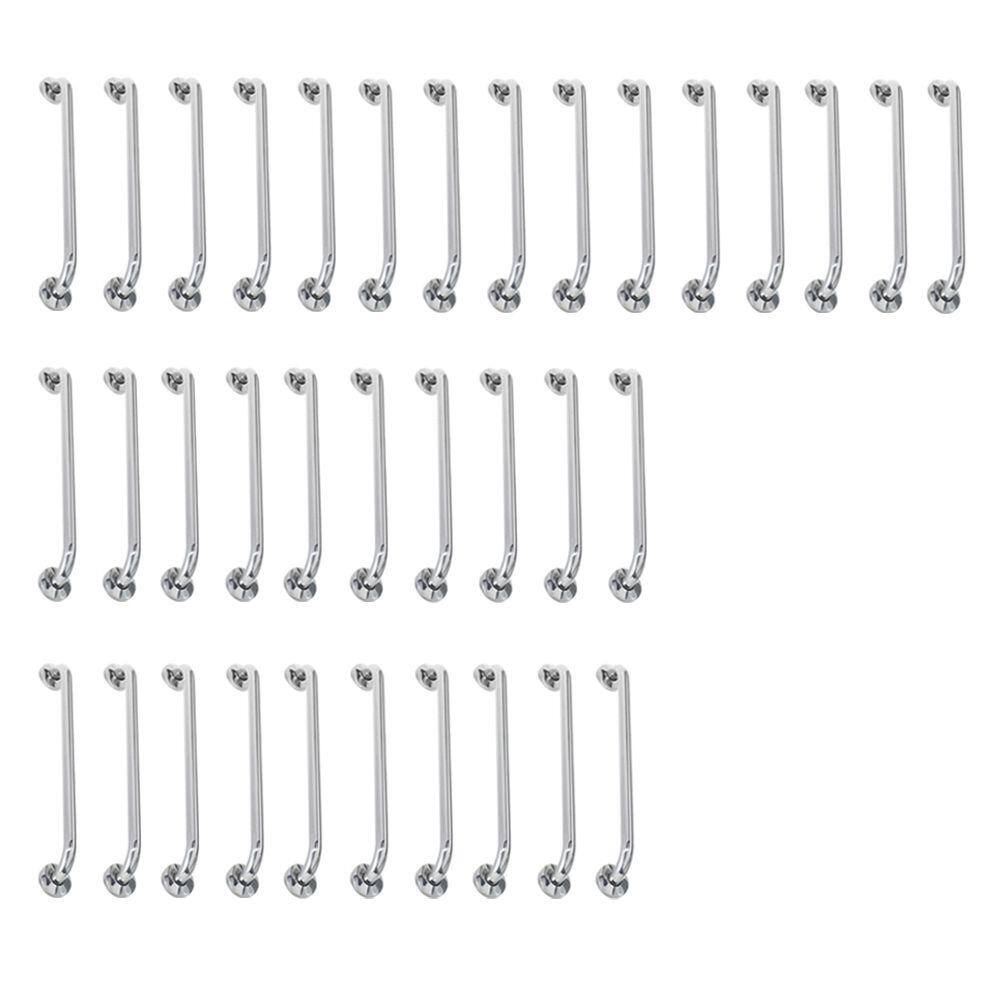 Alça Barra de Apoio 80cm Segurança Kit 34 Unidades Deficiente Gestante Idoso Cadeirante Quarto Banheiro Box Corredor Acessibilidade