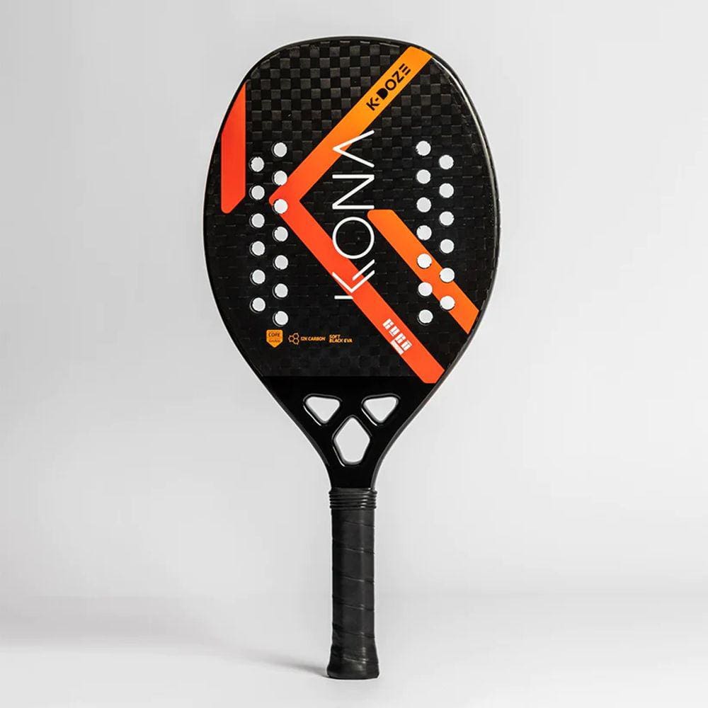 Raquete de Beach Tennis Kona K-Doze Orange 2022 Carbono 12k